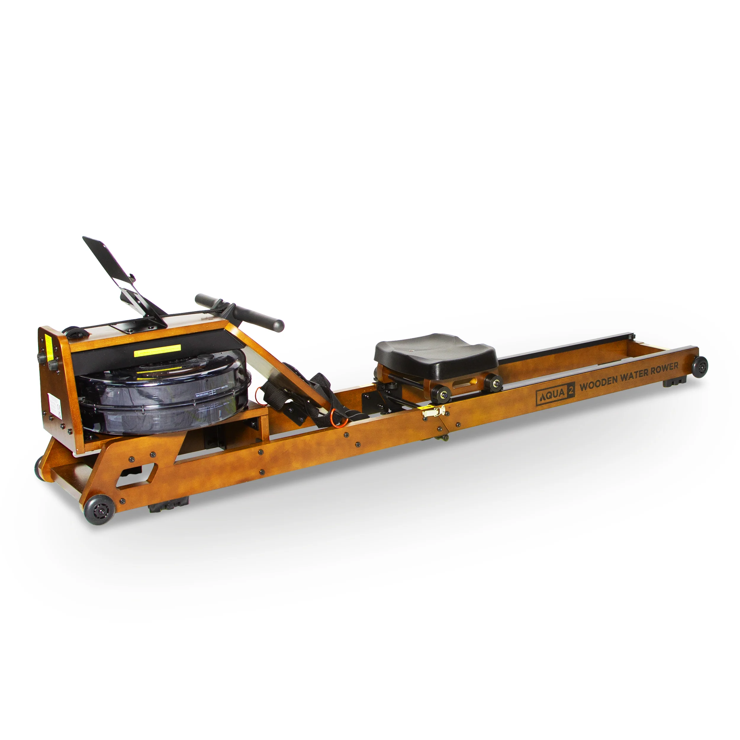 Aqua 2 Foldable Water Resistance Wooden Rowing Machine - Image 3
