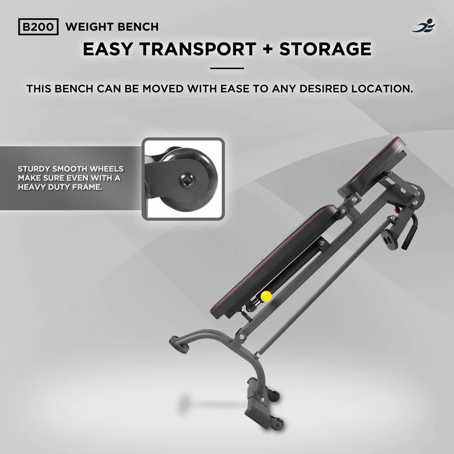 B200 Adjustable Weight Bench - Image 7