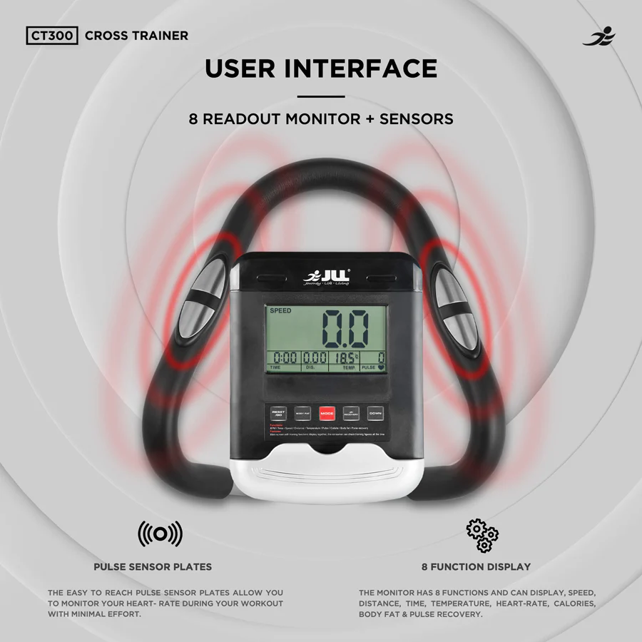 CT300 Cross Trainer Magnetic Resistance Cross Trainer/ Elliptical - Image 6