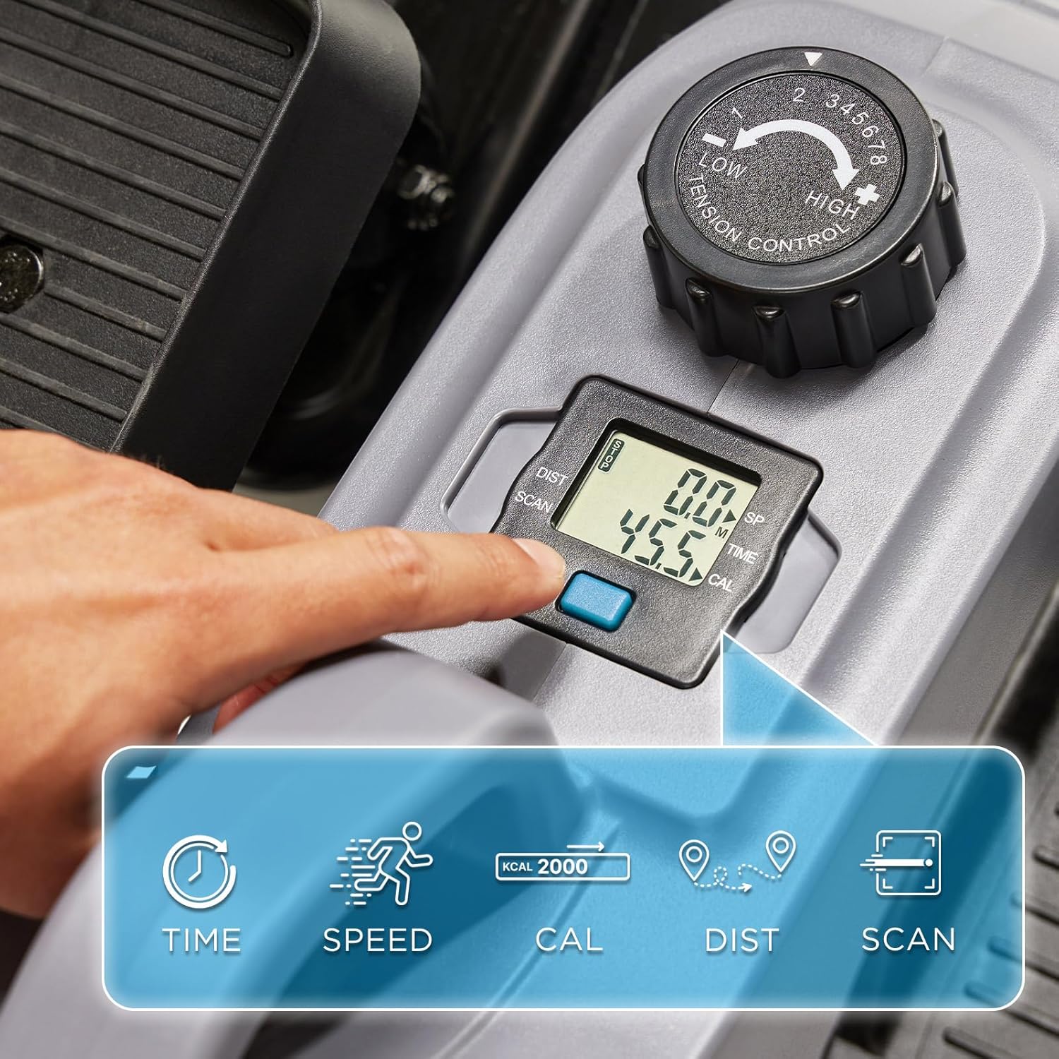 JLL E120 Smart Mini Elliptical - Image 7