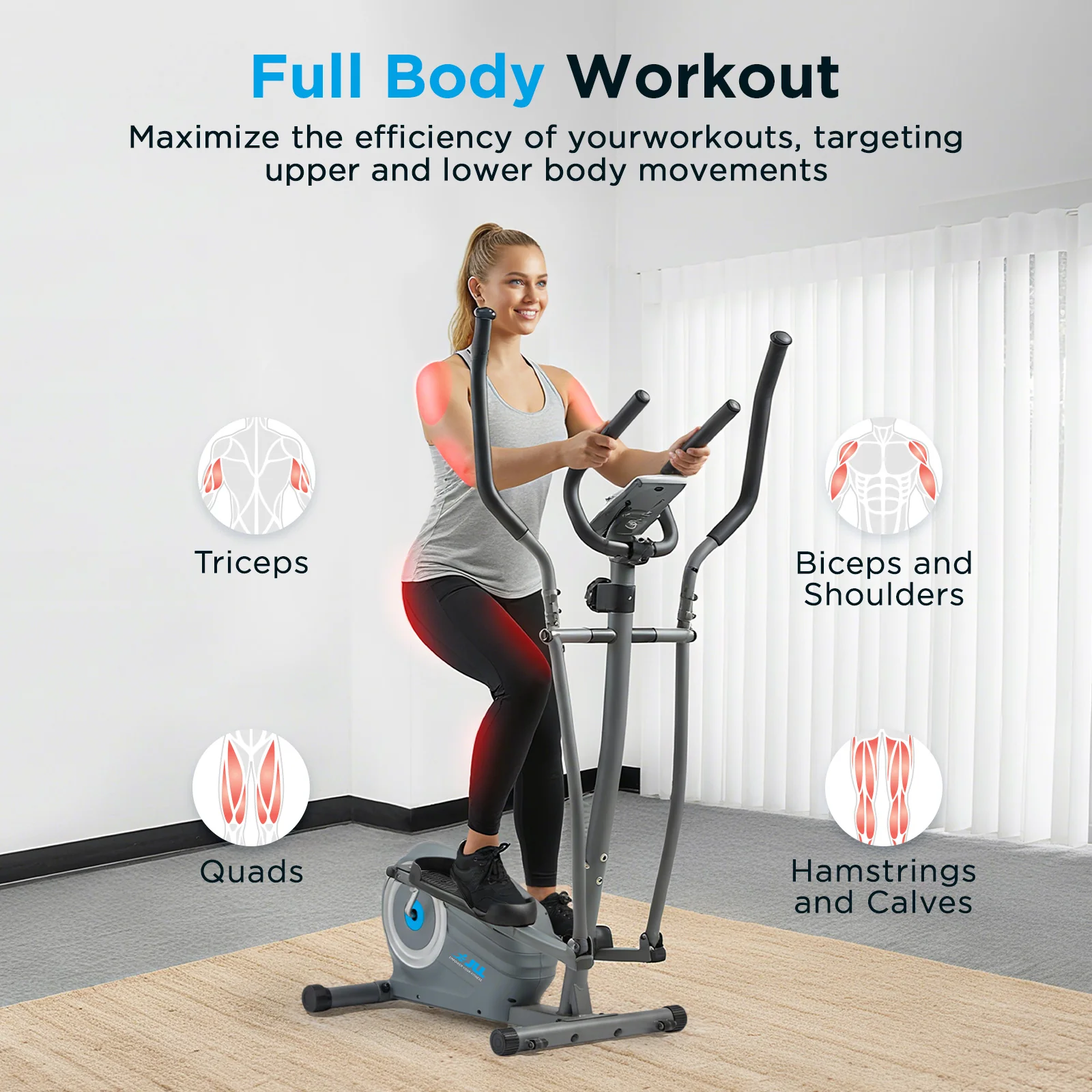 Magnetic Smart Elliptical Cross Trainer - Image 4