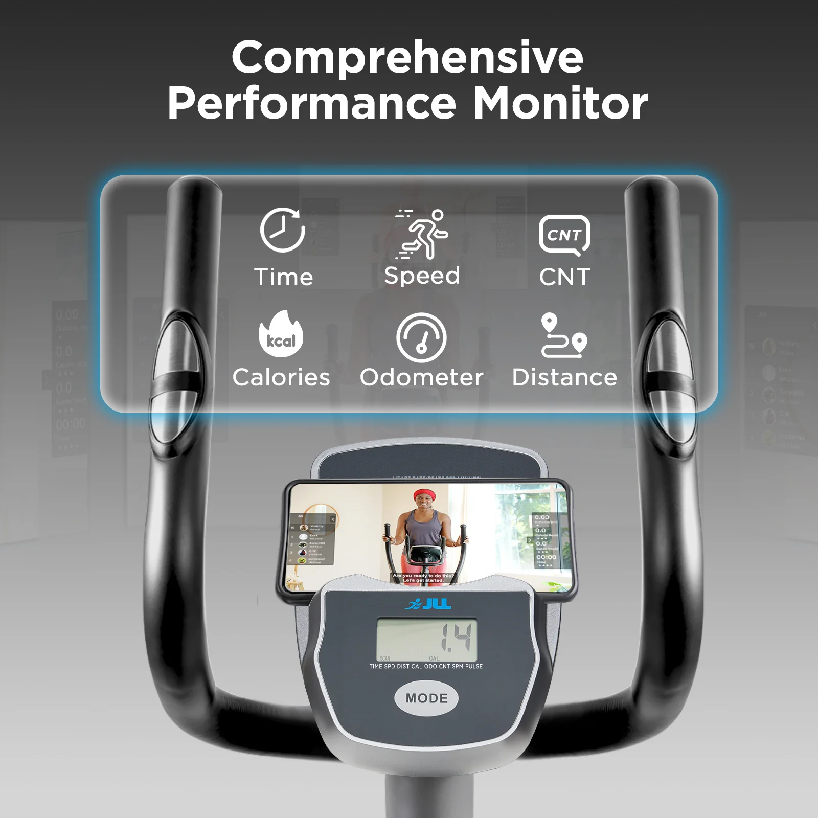 Magnetic Smart Elliptical Cross Trainer - Image 6