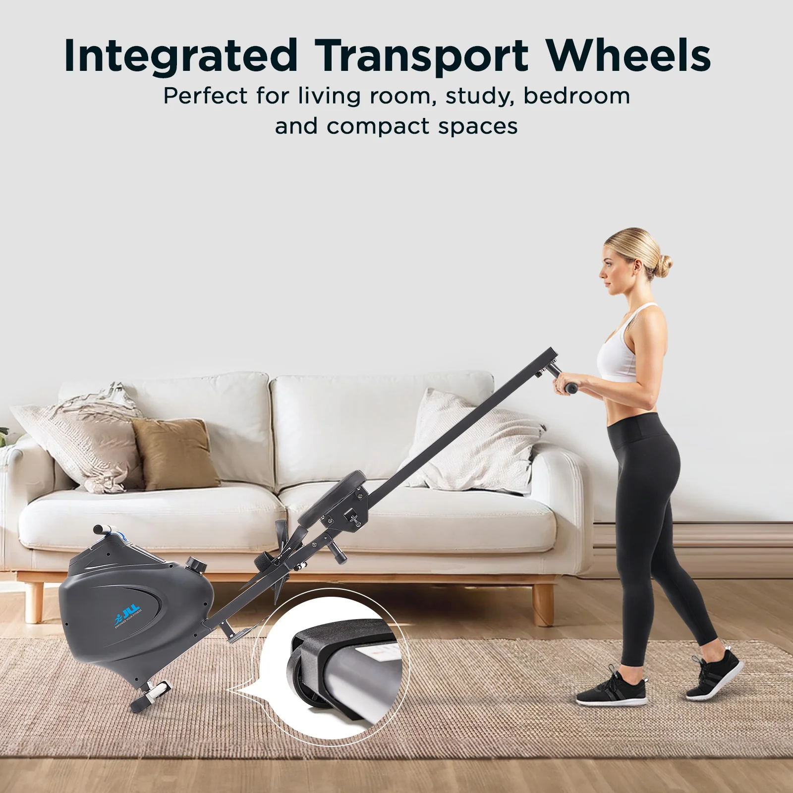 Multi-Function Premium Magnetic Rowing Machine - Image 6