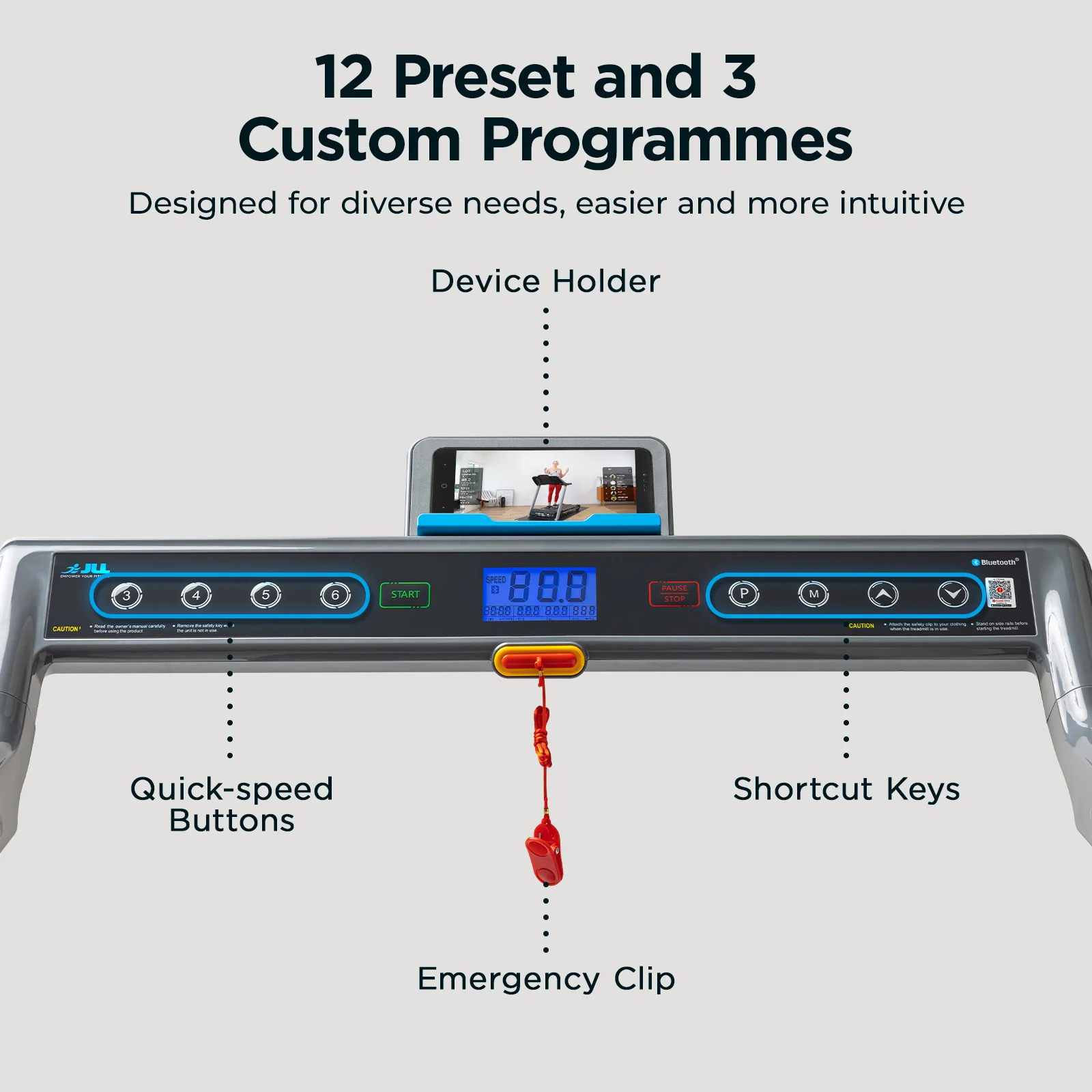 Pegasus Connected Folding Treadmill - Image 4