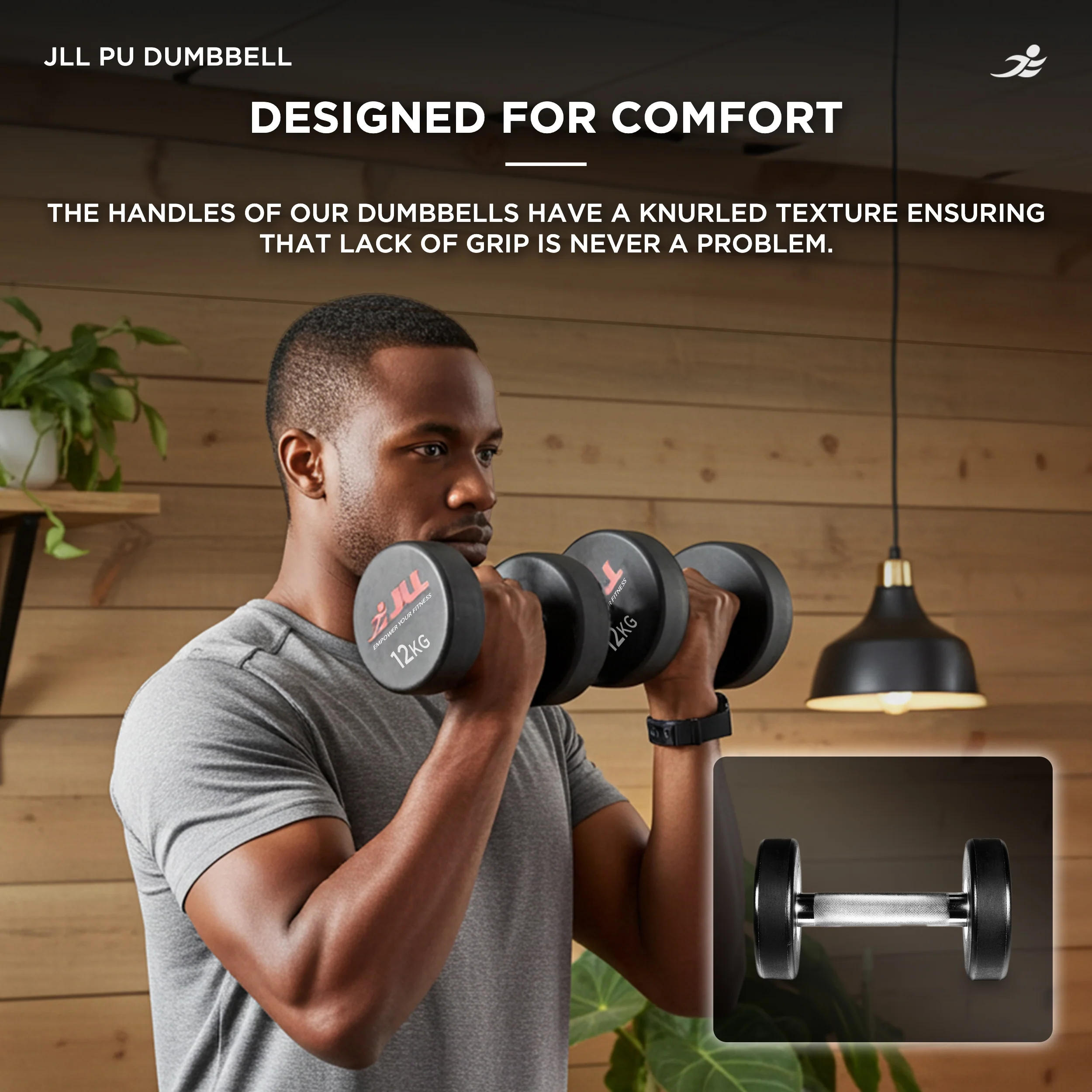 PU Dumbbells 4kg - 32kg - Image 3