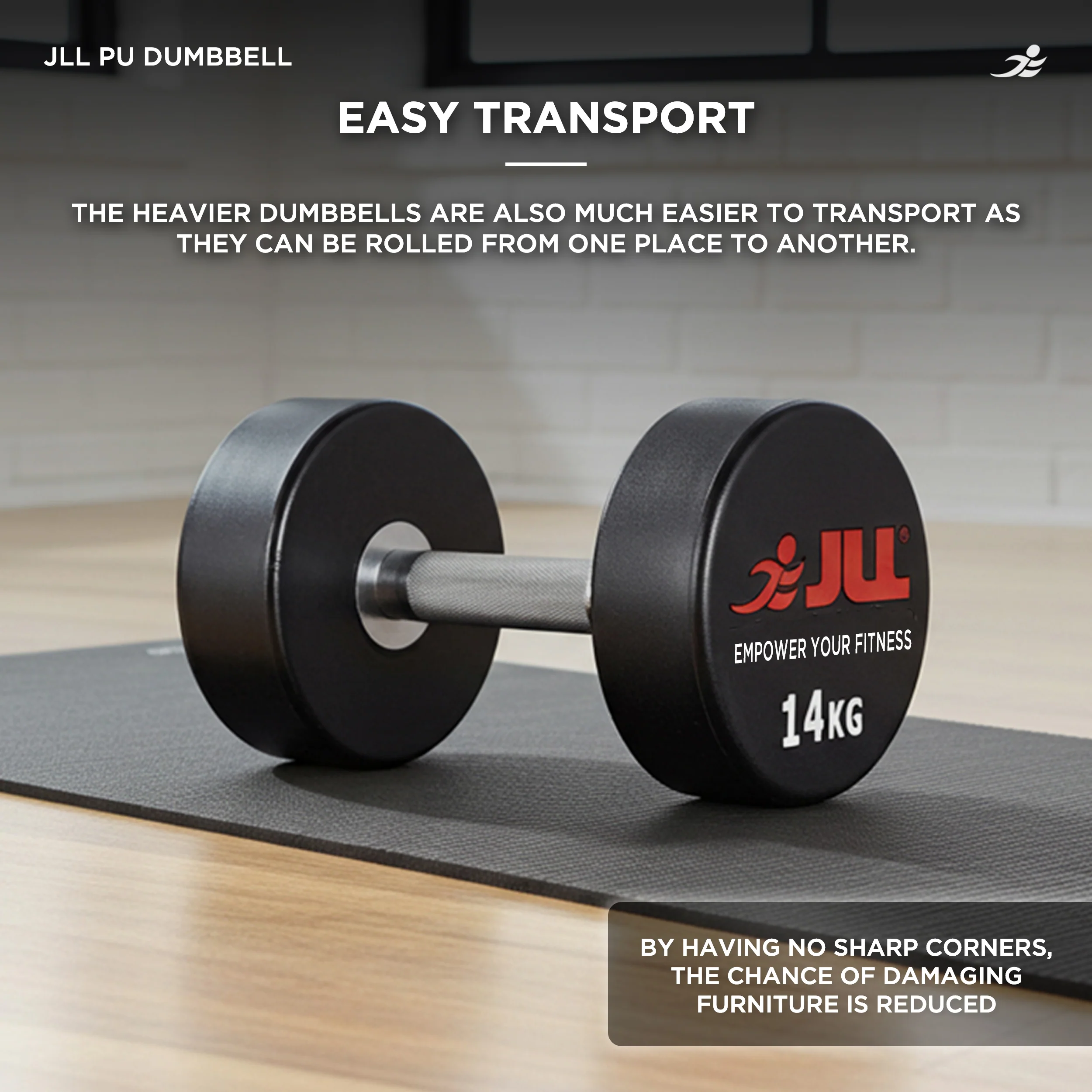 PU Dumbbells 4kg - 32kg - Image 5