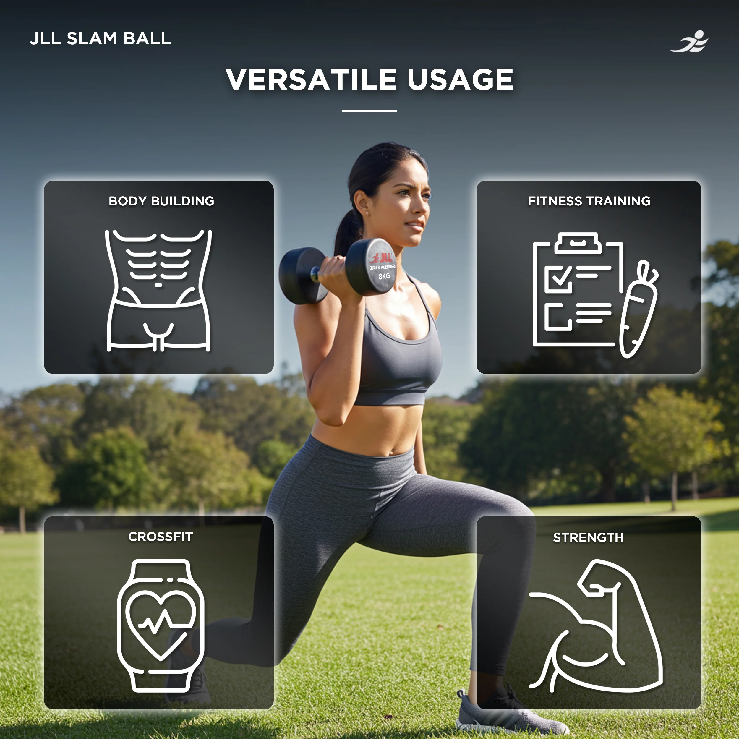 PU Dumbbells 4kg - 32kg - Image 7