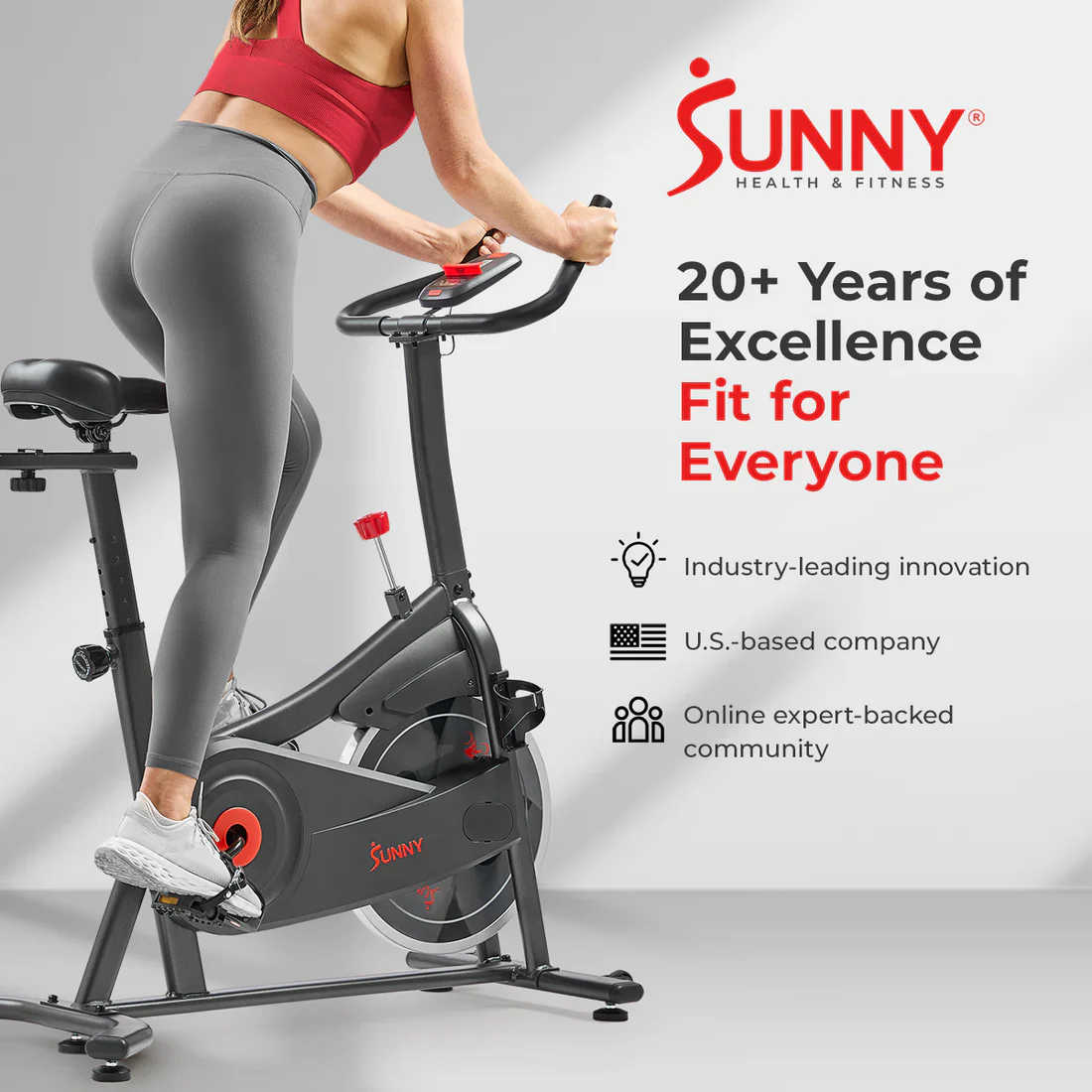 Active 100 Smart Magnetic Cycling Exercise Bike - Image 8