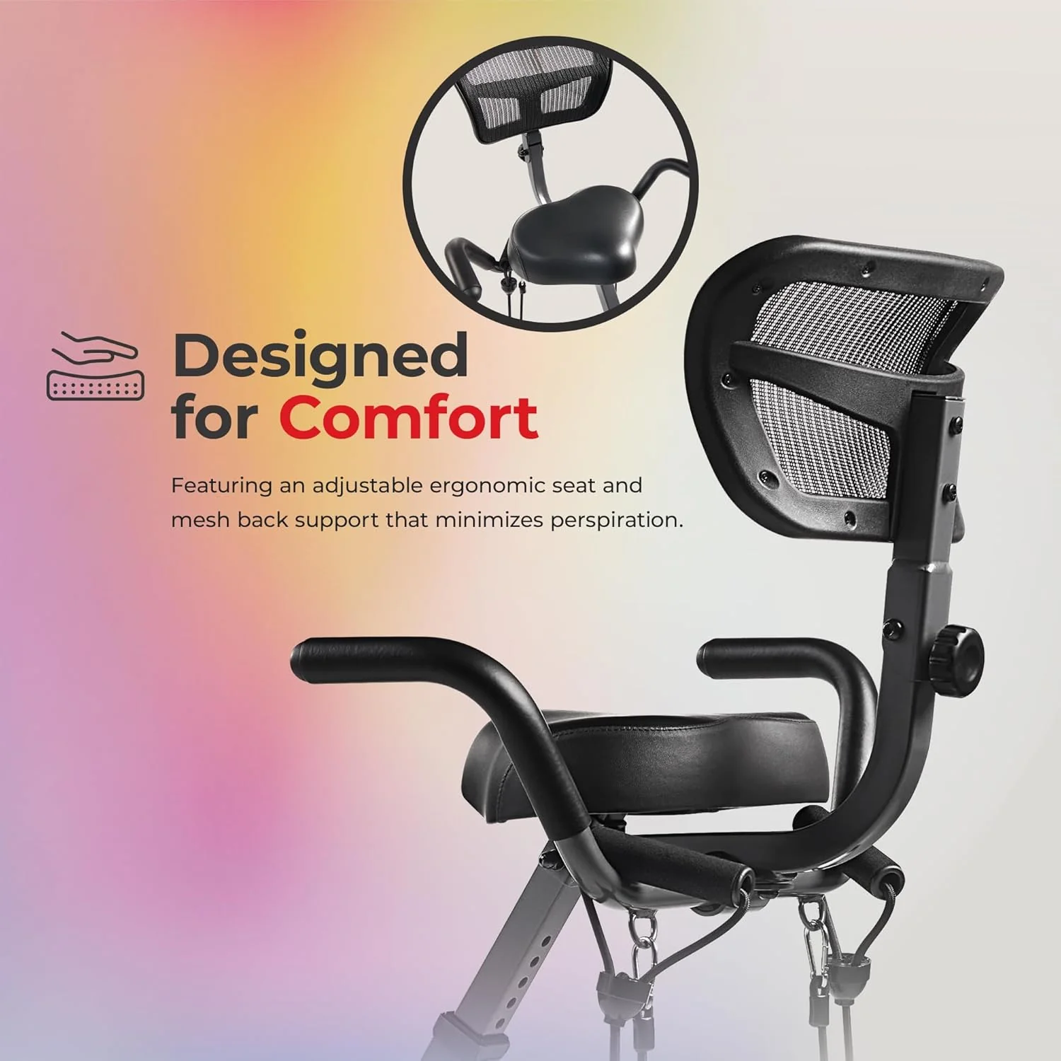 Foldable Magnetic Stationary Exercise X-Bike Pro - Image 7