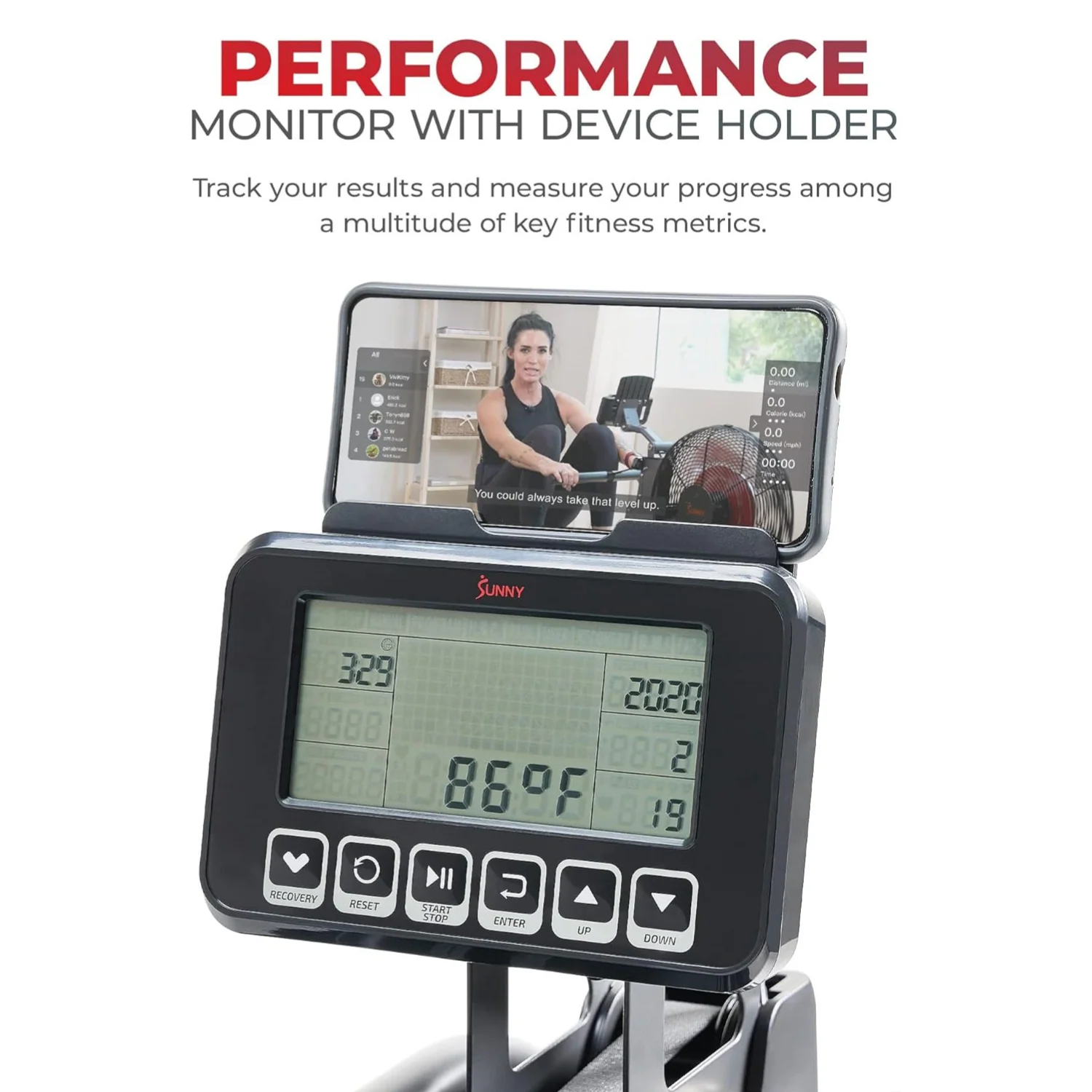 Obsidian Surge Smart Water Rowing Machine - Image 9