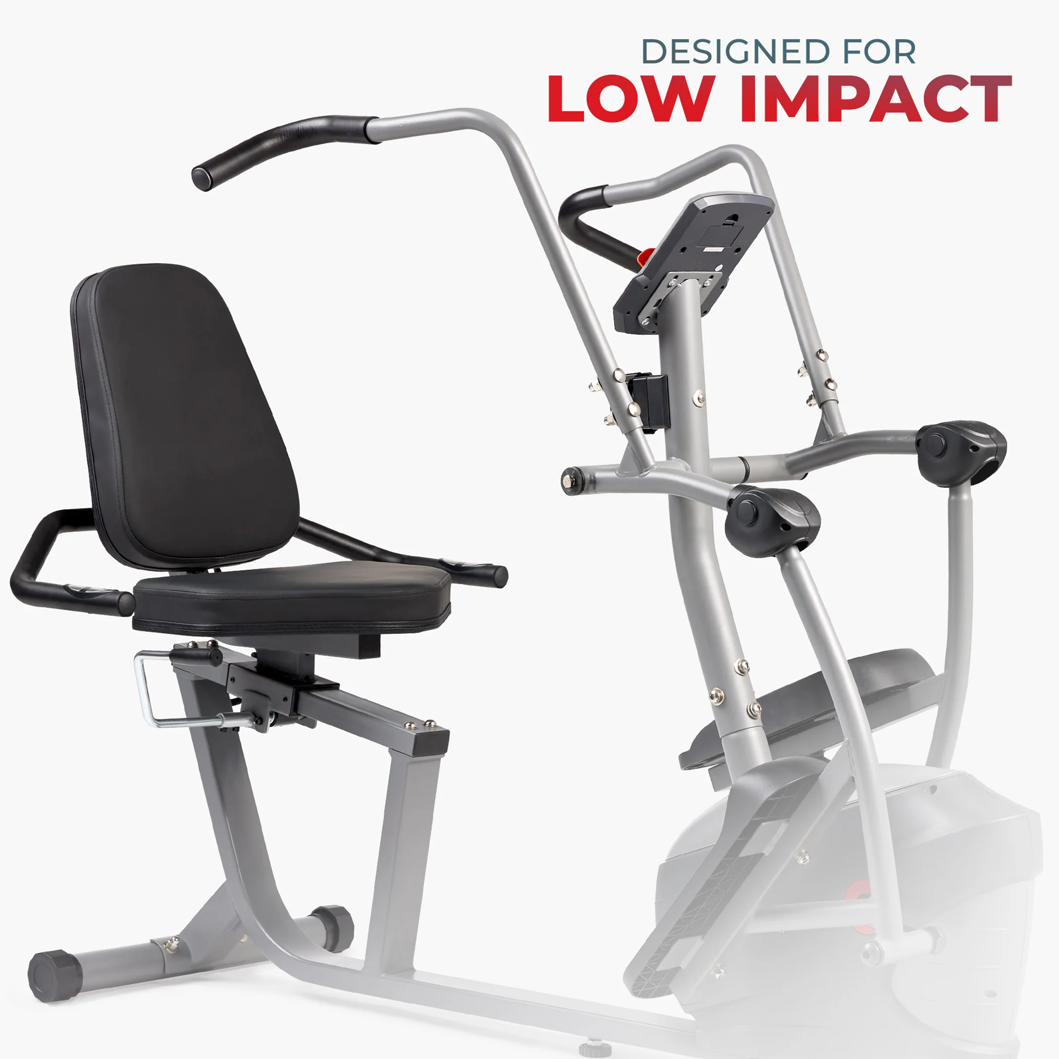 Performance Interactive Recumbent Cross Trainer Elliptical Bike - Image 6