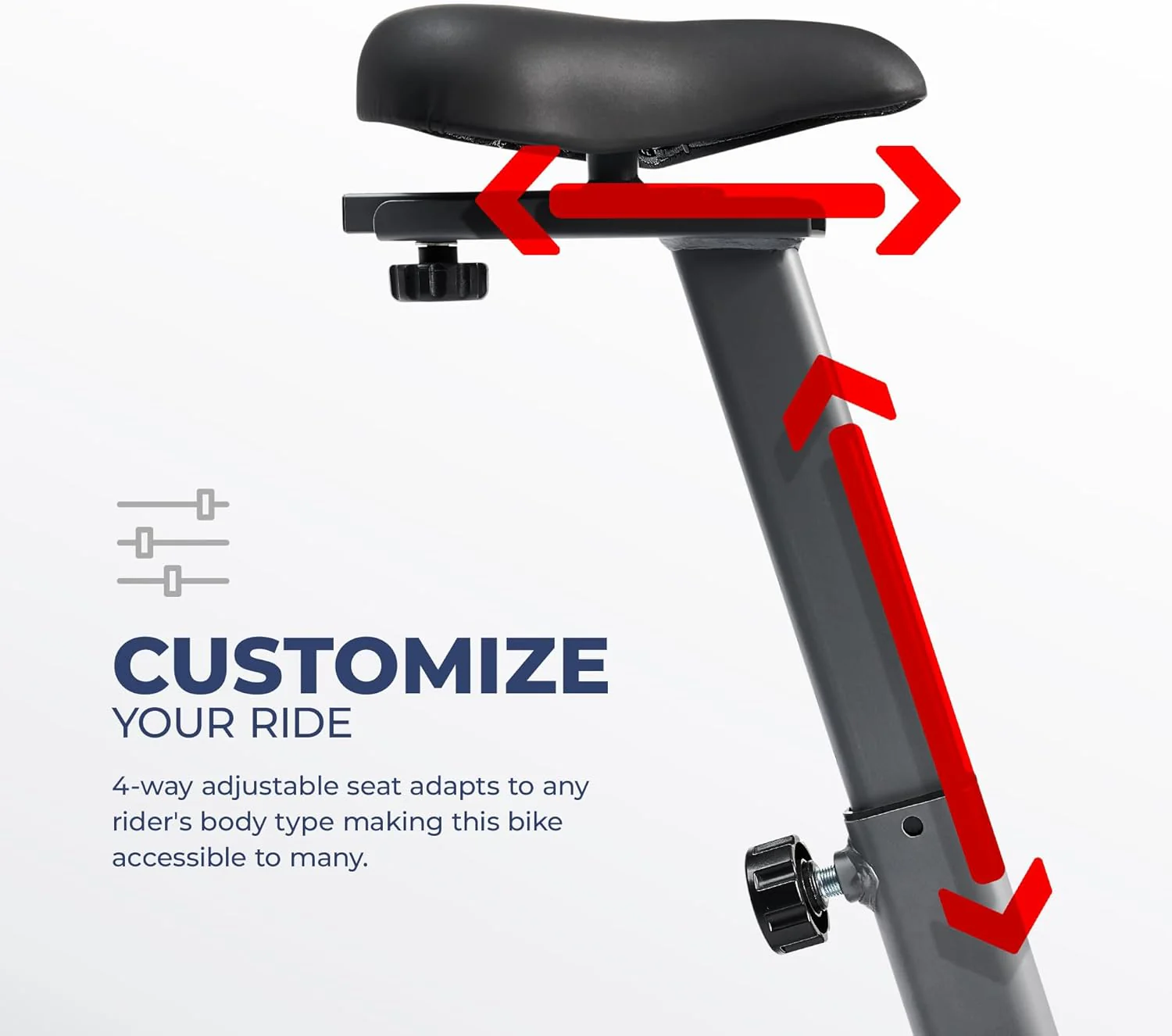 Performance Upright Exercise Bike - Image 3