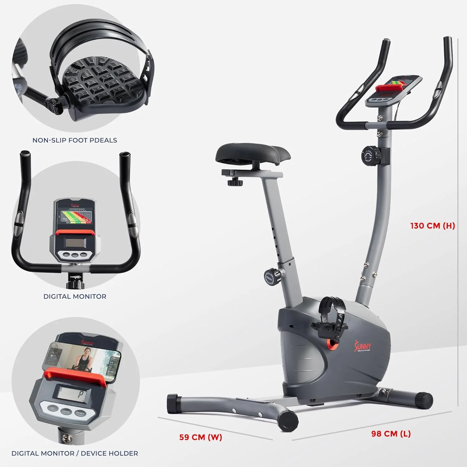 Performance Upright Exercise Bike - Image 7