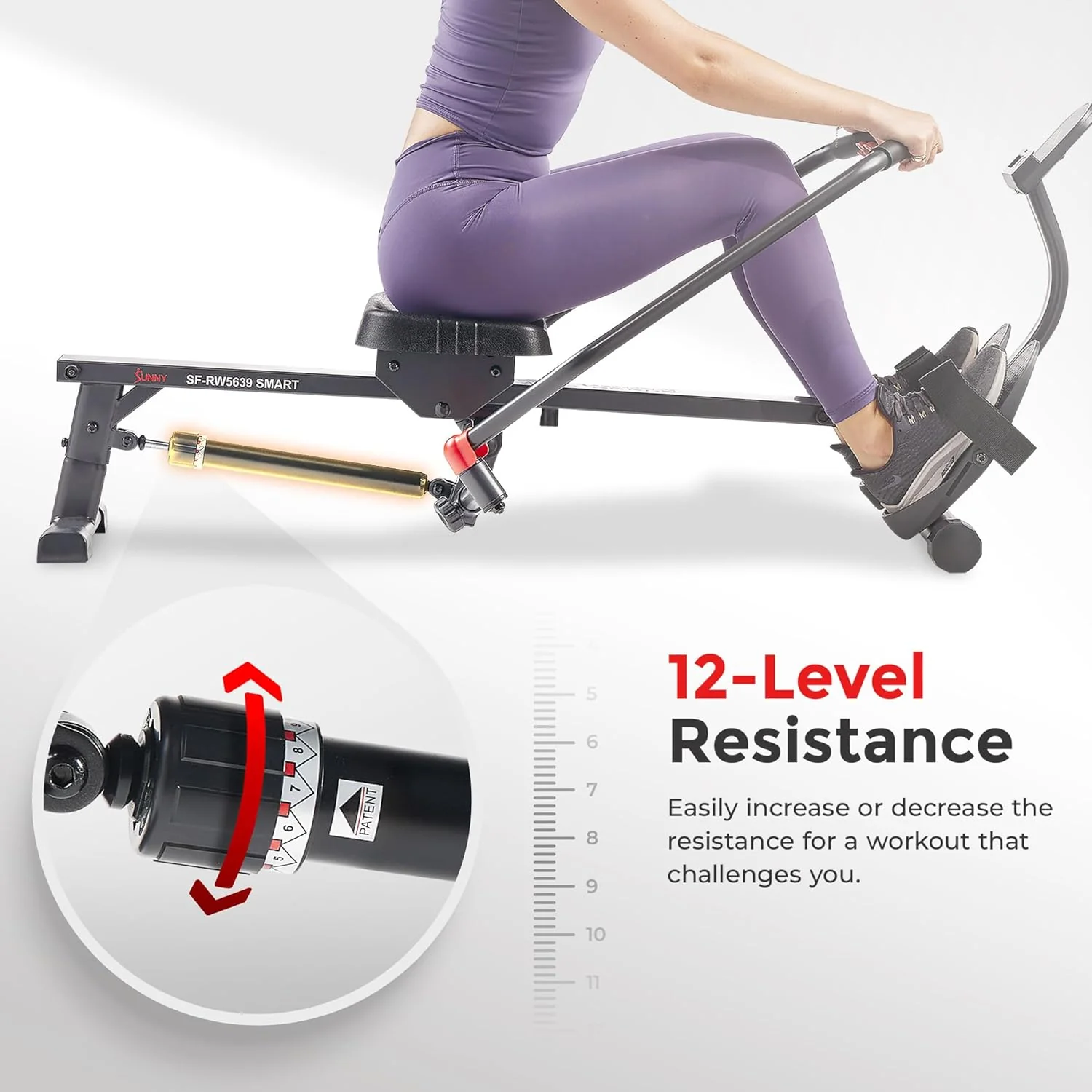 Compact Full-Motion Rowing Machine - Image 3